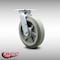 Service Caster 8 Inch SS Thermoplastic Rubber Wheel Swivel Caster with Roller Bearing SCC SCC-SS30S820-TPRRF - alternate 5